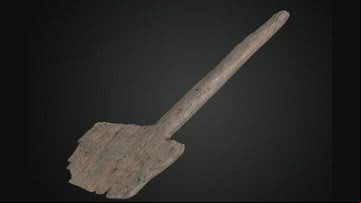 Pá de madeira de 3.500 anos da Idade do Bronze - Wessex Archaeology