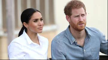 Meghan Markle e o príncipe Harry - Getty Images
