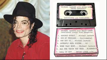 Fitas com músicas inéditas de Michael Jackson serão leiloadas - Getty Images; Reprodução/Gotta Have Rock and Roll