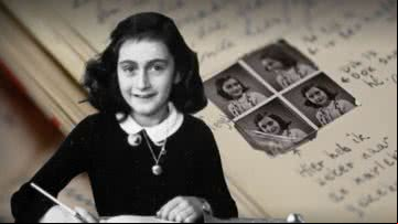 O DIário de Anne Frank - Domínio Público e Getty Images