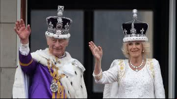 Rei Charles III e rainha Camilla - Getty Images