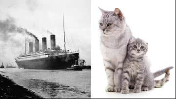 O navio Titanic em sua viagem inaugural; imagem ilustrativa - Getty Images