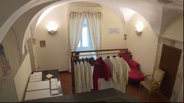 A sala das lágrimas, no Vaticano - Divulgação/Youtube/Vatican News