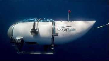 O submarino Titan - Divulgação/OceanGate Expeditions
