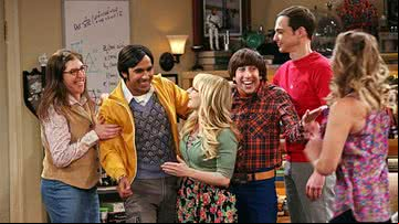 Cena da segunda temporada de The Big Bang Theory - Divulgação