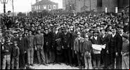 Trabalhadores paralisados em SP - Wikimedia Commons